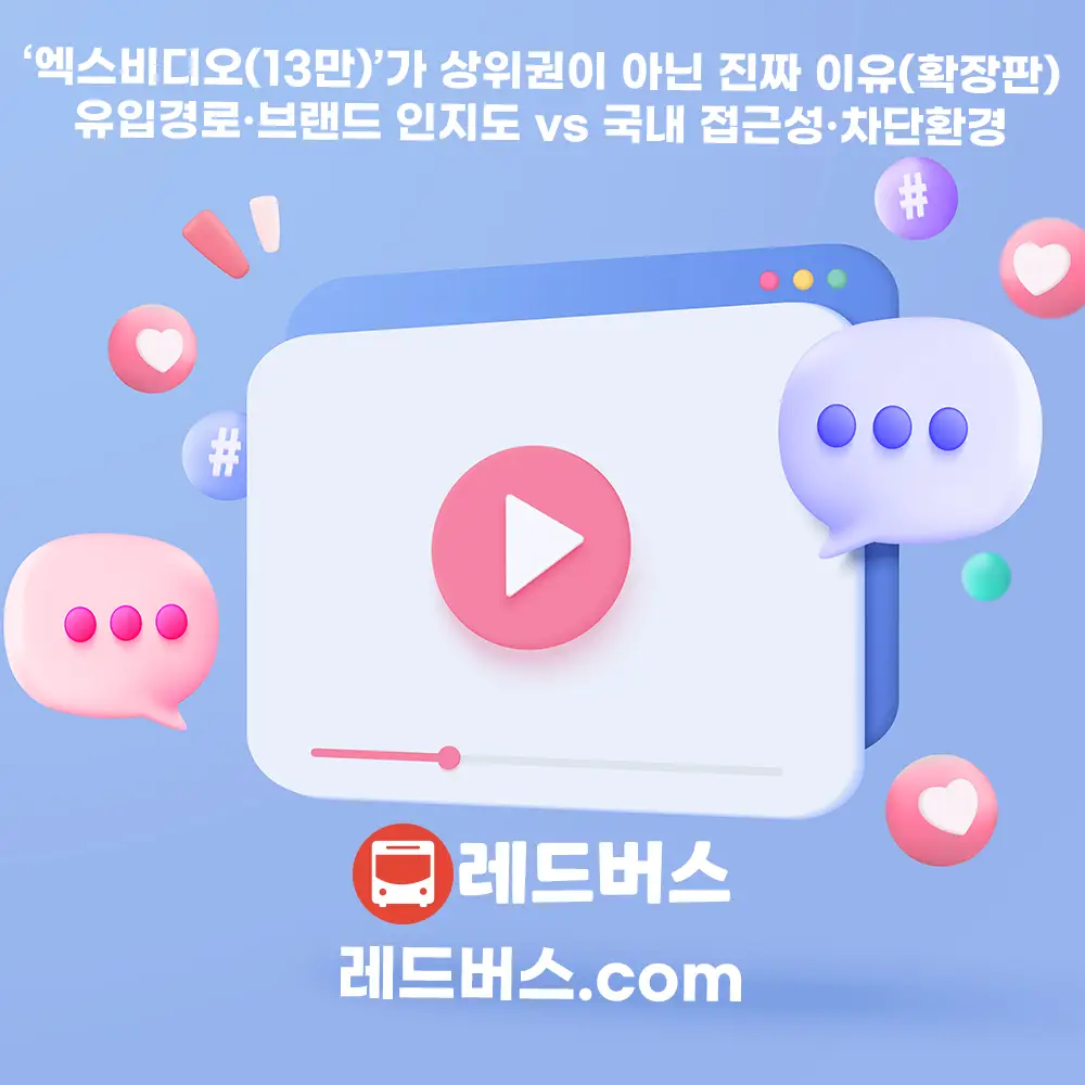 엑스비디오 검색 결과와 접속 상태가 달라질 때 확인할 항목